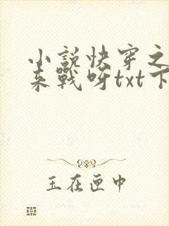 小说快穿之不服来战呀txt下载