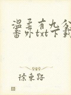 温柔有九分全文番外txt下载