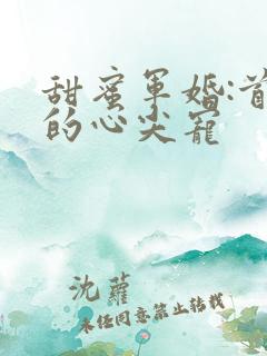 甜蜜军婚:首长的心尖宠