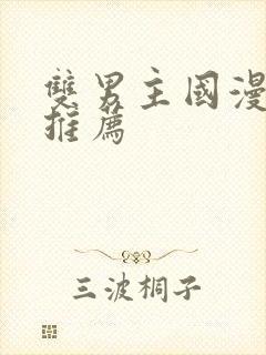 双男主国漫动漫推荐