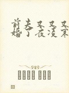 前夫又又又想复婚了夜凌寒纪然