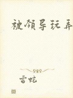 被领导玩弄小说