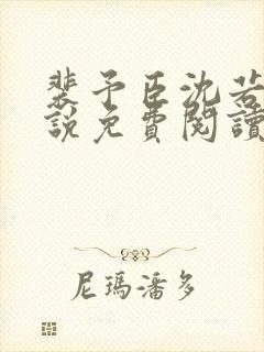 裴予臣沈若晗小说免费阅读最新章节