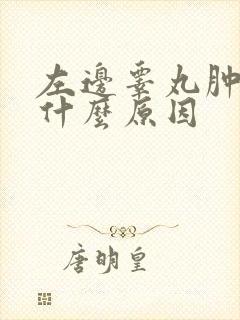 左边睾丸肿大是什么原因