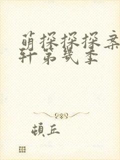 萌探探探案宋亚轩第几季