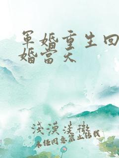 军婚重生回到结婚当天