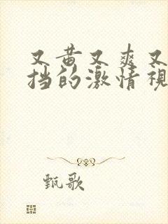 又黄又爽又无遮挡的激情视频