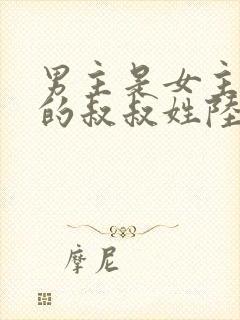 男主是女主男友的叔叔姓陆