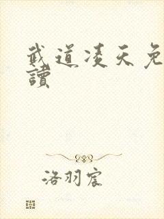 武道凌天免费阅读