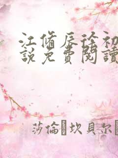 江修辰徐初夏小说免费阅读最新章节