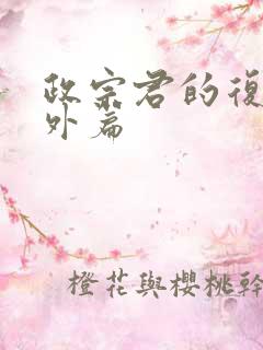 政宗君的复仇番外篇