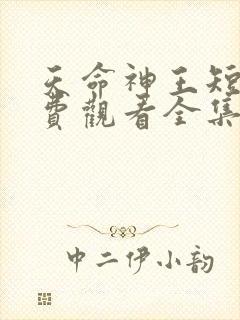 天命神王短剧免费观看全集