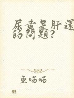 尿黄是肝还是肾的问题?