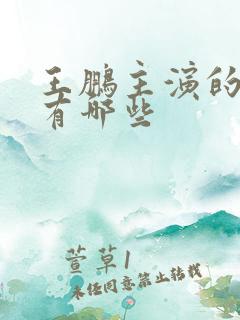 王鹏主演的短剧有哪些