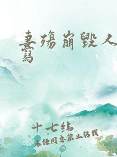 妻殇崩毁人生续写