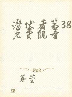 潜伏者第38集免费观看