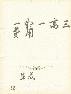 一对一高三辅导费用