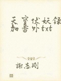 天宝伏妖录全文加番外txt