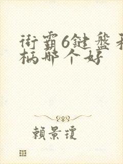 街霸6键盘和手柄哪个好