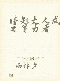 暗影大人成为影之实力者