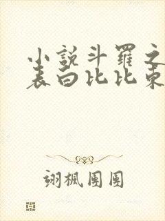 小说斗罗之开局表白比比东