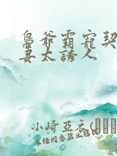 枭爷霸宠契约娇妻太诱人