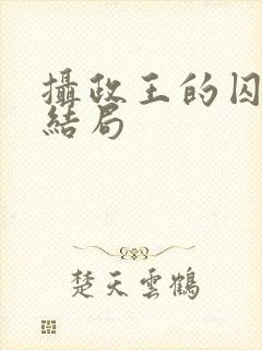 摄政王的囚凰大结局