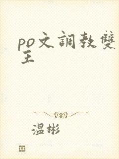 po文调教双男主