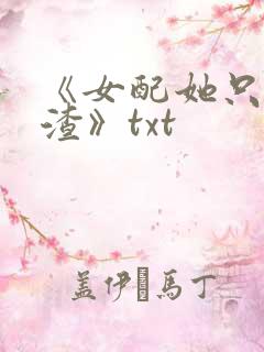 《女配她只想被渣》txt