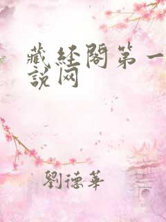 藏经阁第一版小说网