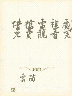 借枪电视剧全集免费观看完整版