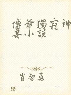 傅爷独宠神秘娇妻小说