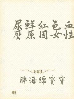 尿鲜红色血是什么原因女性