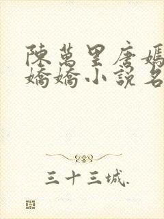 陈万里唐嫣然宋娇娇小说名