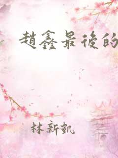 赵鑫最后的结局