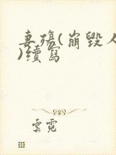 妻殇(崩毁人生)续写