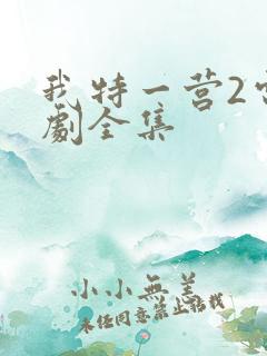 我特一营2电视剧全集