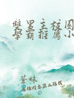 双男主校园文双学霸推荐小说完结