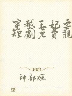 穿越王妃要休夫短剧免费观看全集