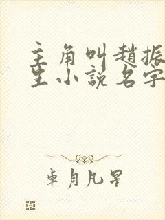 主角叫赵振的重生小说名字