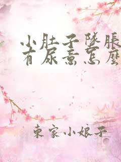 小肚子坠胀感总有尿意怎么回事