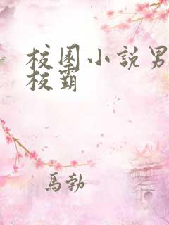 校园小说男主是校霸