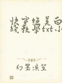 快穿绝美白莲在线教学txt小说