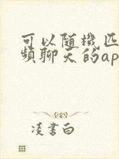 可以随机匹配视频聊天的app