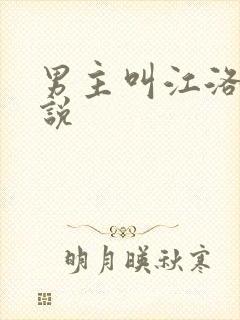 男主叫江洛的小说