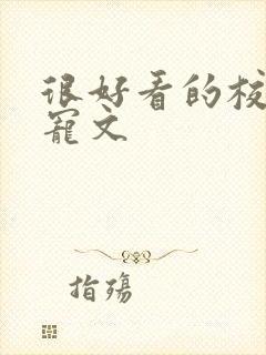 很好看的校园甜宠文