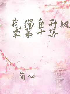 我独自升级第二季第十集