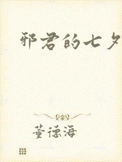 邪君的七夕皇妃