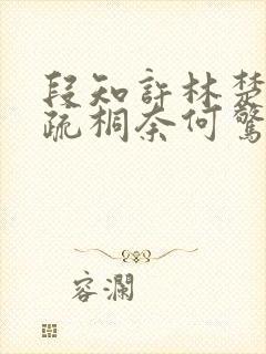 段知许林楚楚江疏桐奈何惊鸿入我心