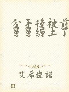 分手后被前男友舅舅缠上了 小说